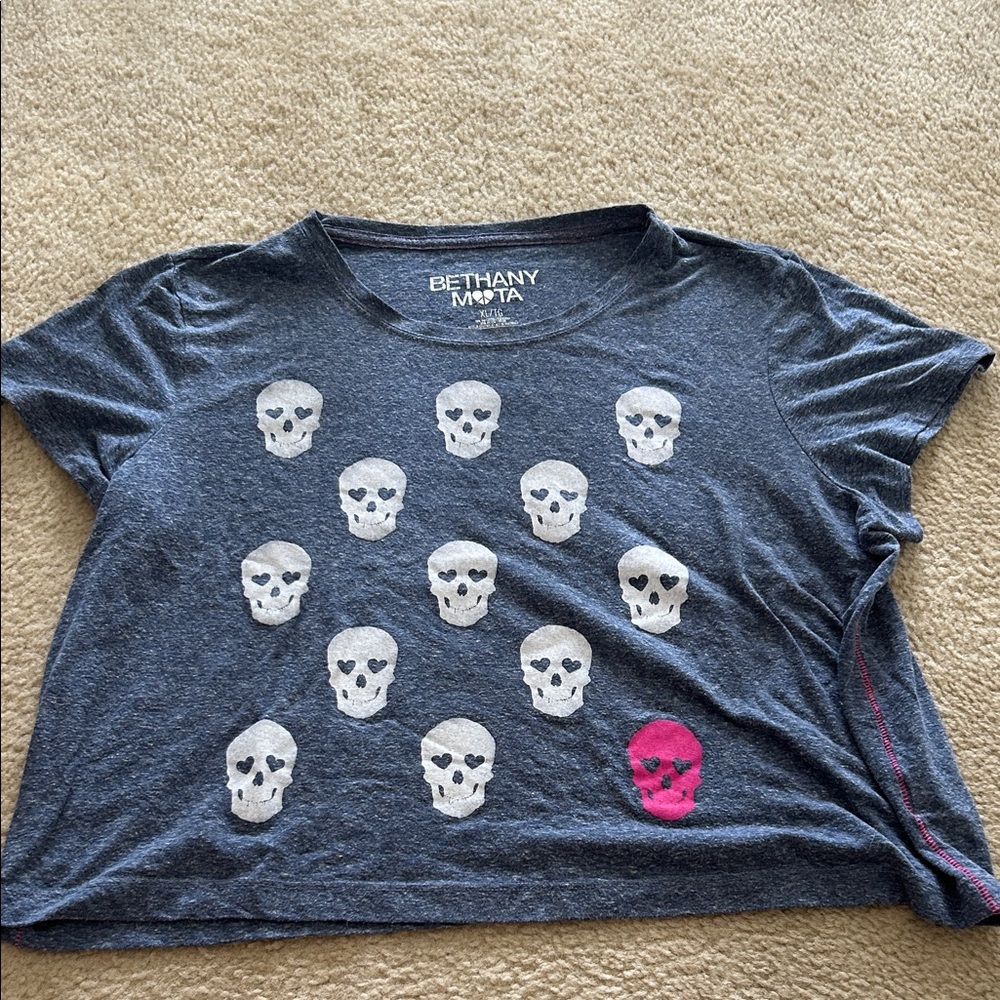 Skull Crop top